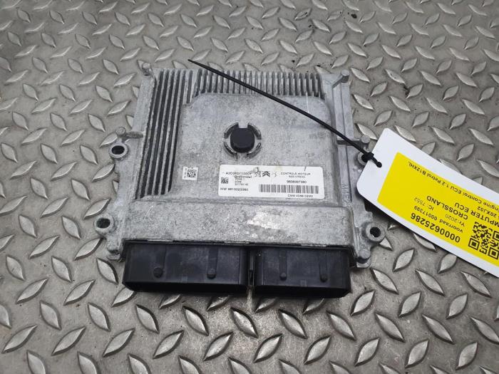 Used Engine management computer Opel Crossland X Price € 181,50 Inclusive VAT offered by Rhenoy Onderdelen b.v.