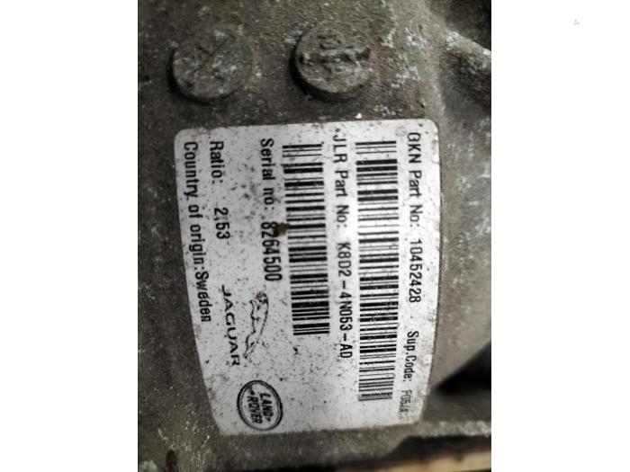 Differential hinten van een Landrover Range Rover 2022