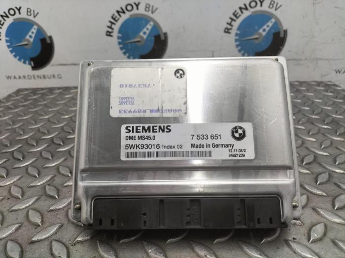 Used Engine management computer BMW 3-Serie Price € 242,00 Inclusive VAT offered by Rhenoy Onderdelen b.v.