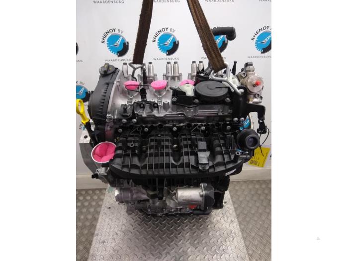Motor van een Audi S3 2019