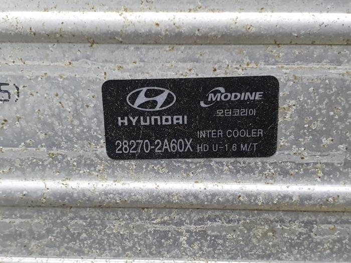 Intercooler d'un Kia Ceed 2007