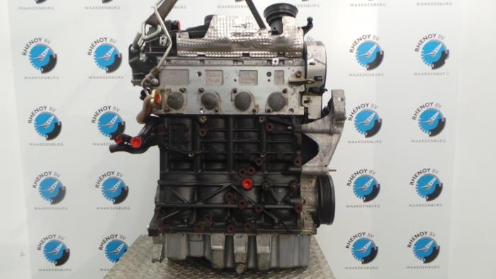 Motor van een Volkswagen Golf 2011
