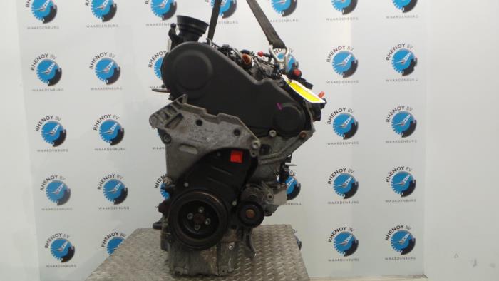 Motor van een Volkswagen Golf 2011