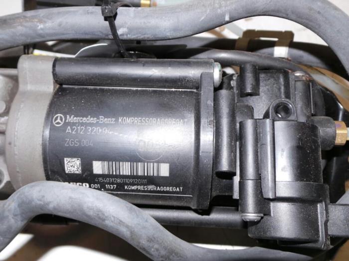Kompressor van een Mercedes C-Klasse 2008
