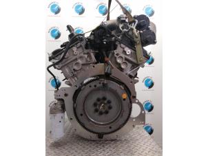Motor van een Jaguar XF 2010