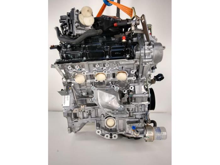 Motor van een Infiniti Q50 2013
