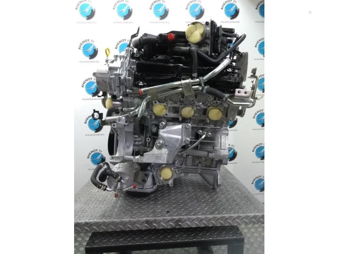 Motor van een Infiniti Q50 2013