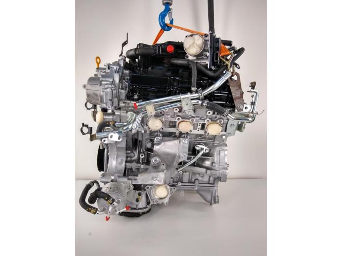 Motor van een Infiniti Q50 2013
