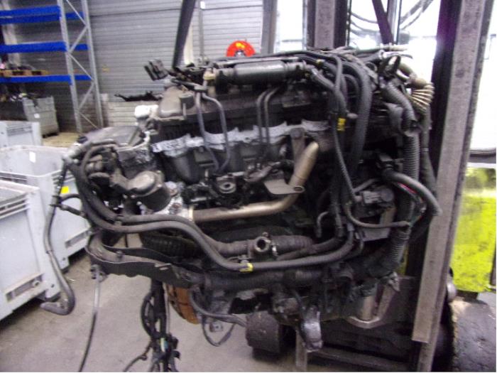 Motor van een Peugeot 207/207+ (WA/WC/WM) 1.6 HDi 16V 2006