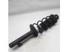 Front shock absorber, right from a Citroen C1, 2005 / 2014 1.0 12V, Hatchback, Petrol, 998cc, 50kW (68pk), FWD, 1KRFE; CFB, 2005-06 / 2014-09, PMCFA; PMCFB; PNCFA; PNCFB 2013