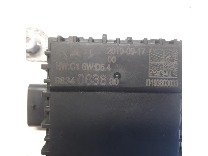 Camera module Citroen C5 Aircross 1.6 Turbo 180 16V - 9834063680