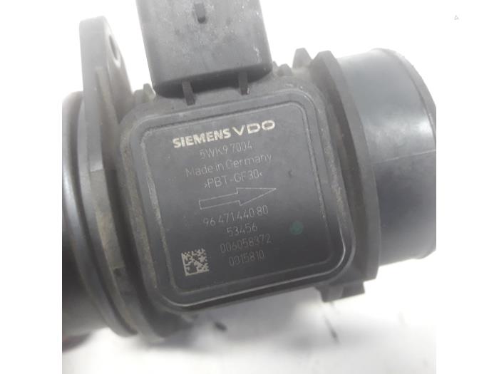 Airflow meter from a Peugeot 207/207+ (WA/WC/WM) 1.4 HDi 2009