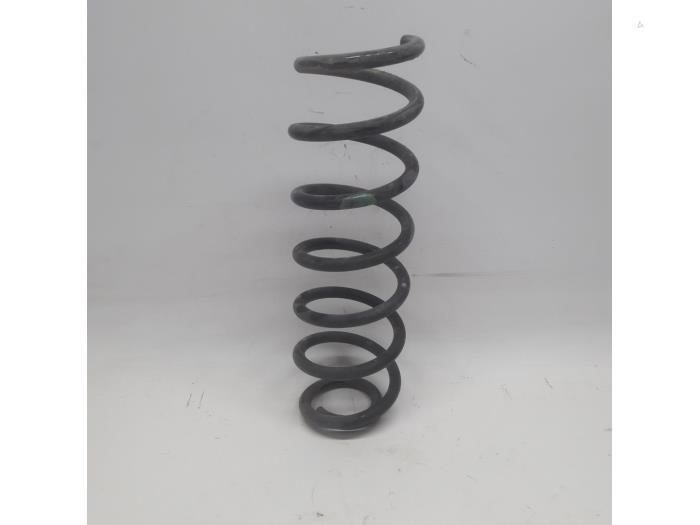 Rear coil spring from a Renault Scénic III (JZ) 2.0 dCi 16V Autom. 2010