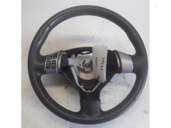 Steering wheel from a Fiat Sedici (189) 1.6 16V Emotion 4x4 2007
