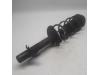 Front shock absorber, right from a Peugeot 107, 2005 / 2014 1.0 12V, Hatchback, Petrol, 998cc, 50kW (68pk), FWD, 384F; 1KR, 2005-06 / 2014-05, PMCFA; PMCFB; PNCFA; PNCFB 2006