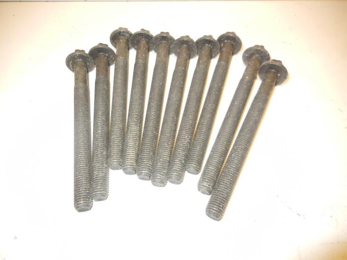 Set of bolts from a Renault Clio 2010
