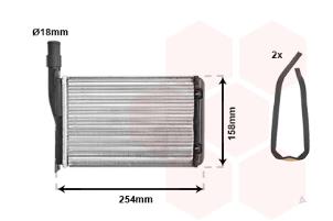 New Heating radiator Renault Express Price € 21,01 Inclusive VAT offered by Reclycar De Boer BV