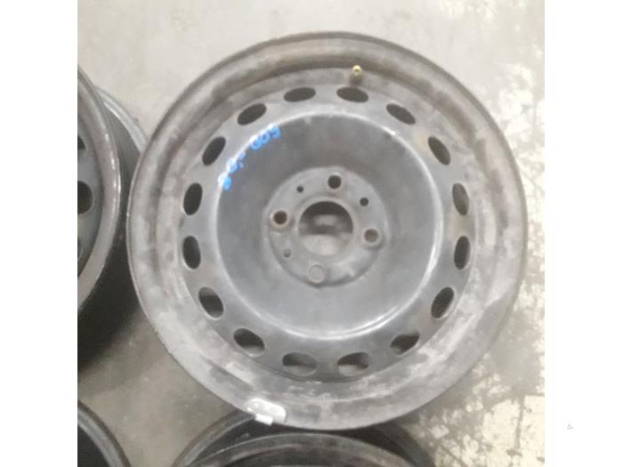 Felgen Set Fiat 500 1.2 69 - 1011165 Stahl - Reclycar De Boer BV