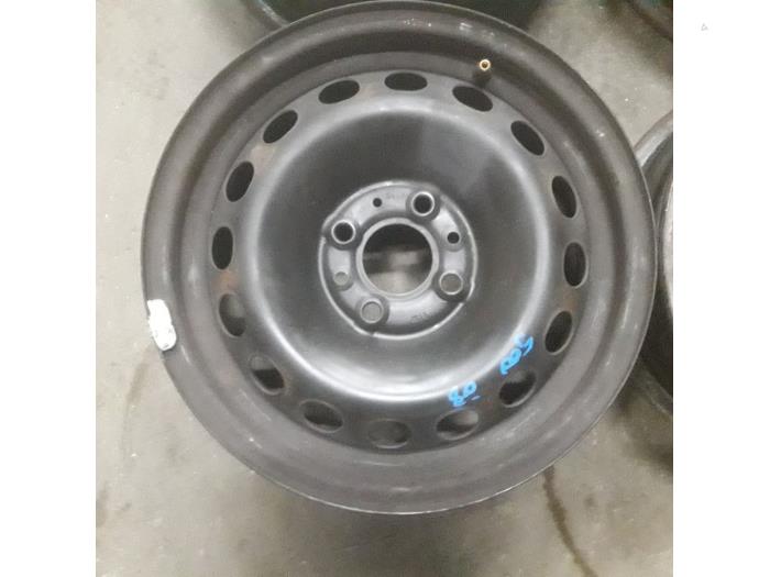 Felgen Set Fiat 500 1.2 69 - 1011165 Stahl - Reclycar De Boer BV
