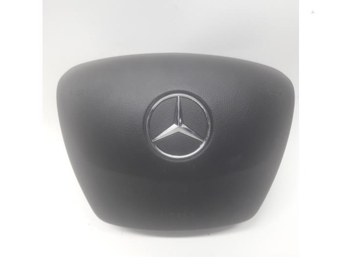 Left airbag (steering wheel) from a Mercedes-Benz Citan (415.6) 1.5 109 CDI 2017