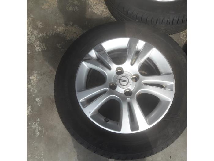 Sport rims set + tires - Alloy - Reclycar De Boer BV