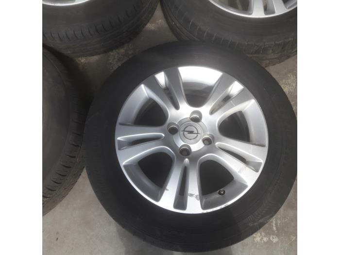 Sport rims set + tires - Alloy - Reclycar De Boer BV