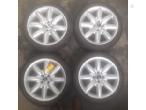 Used Set of sports wheels + winter tyres Mini Mini Cooper S (R53) 1.6 16V Price € 315,00 Margin scheme offered by Reclycar De Boer BV