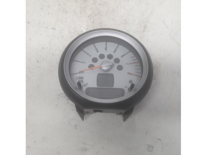 Używane Obrotomierz Mini Mini (R56) 1.6 16V Cooper Cena € 36,75 Procedura marży oferowane przez Reclycar De Boer BV