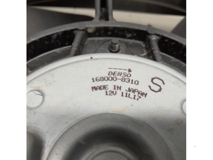 Fan motor from a Mazda 2 (DE) 1.3 16V S-VT High Power 2010