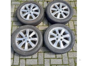 Used Set of sports wheels + winter tyres Kia Picanto (TA) 1.0 12V Price € 315,00 Margin scheme offered by Reclycar De Boer BV