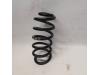 Rear coil spring from a Renault Clio IV (5R) 1.2 16V 2013