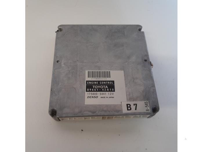Used Engine management computer Toyota RAV4 (A2) 2.0 D-4D 16V 4x4 Price € 105,00 Margin scheme offered by Reclycar De Boer BV
