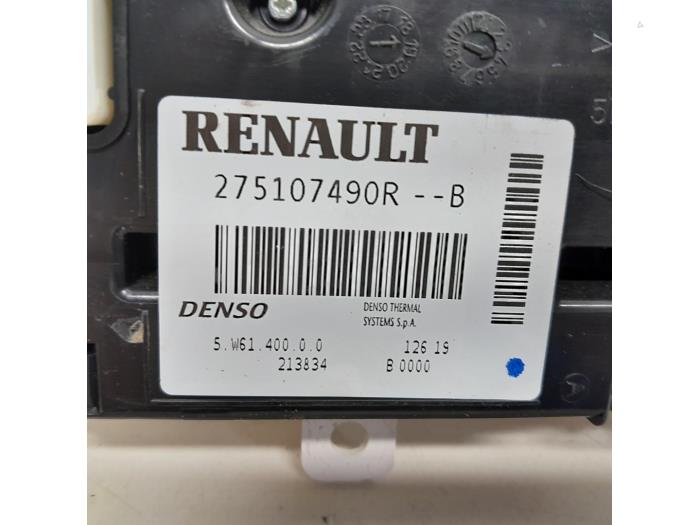 Heizung Bedienpaneel van een Renault Master IV (FV) 2.3 dCi 125 16V FWD 2019