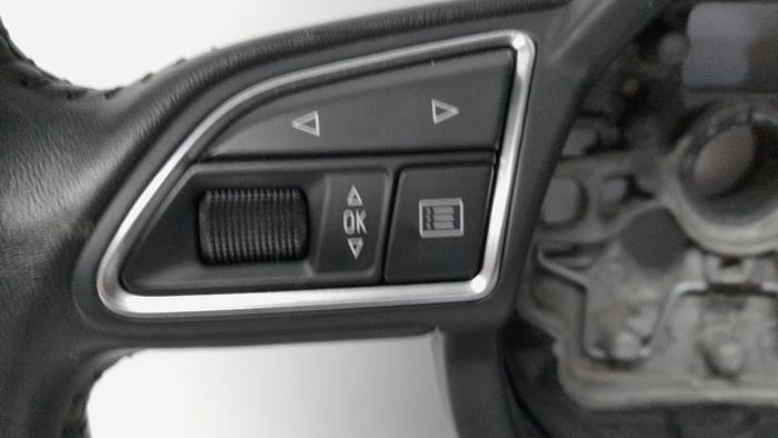 Volant En Cuir Aplati Pour Audi A1 A6 A7 A8 - Remis à Neuf, Garantie 24 Mois, Expédition Rapide