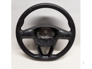 Used Steering wheel Seat Ibiza IV (6J5) 1.4 TDI 12V Price € 105,00 Margin scheme offered by Reclycar De Boer BV