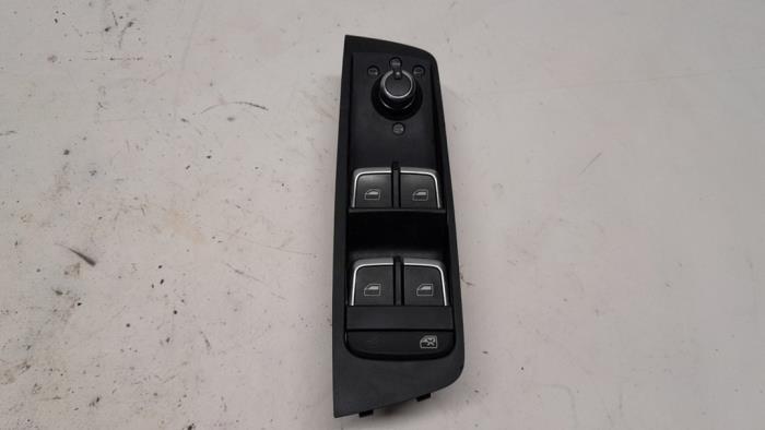Electric window switch from a Audi A1 Sportback (8XA/8XF) 1.4 TFSI ACT 16V 2016