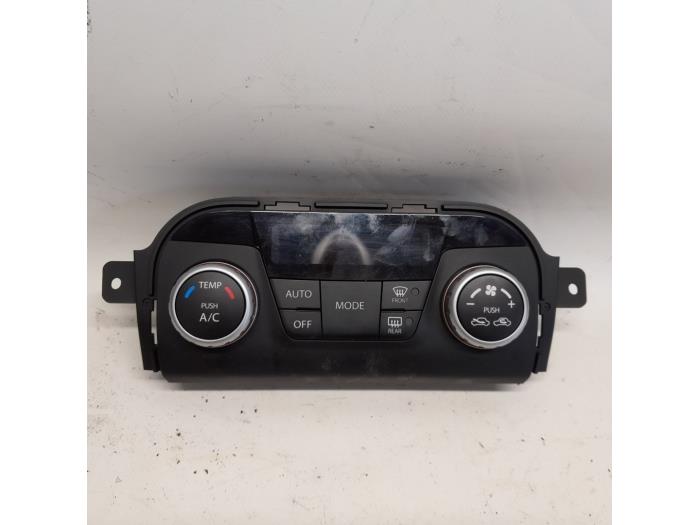 Panel de control de calefacción de un Fiat Sedici (189) 1.6 16V 2010