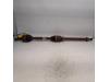 Front drive shaft, right from a Renault Captur (2R), 2013 1.2 TCE 16V EDC, SUV, Petrol, 1.197cc, 87kW (118pk), FWD, H5F412; H5FG4, 2013-06, 2R02; 2R03; 2RAU; 2RBU 2015