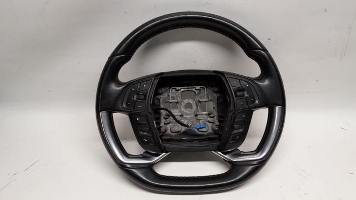 Steering wheel from a Citroën C4 Grand Picasso (3A) 2.0 Blue HDI 150 2015