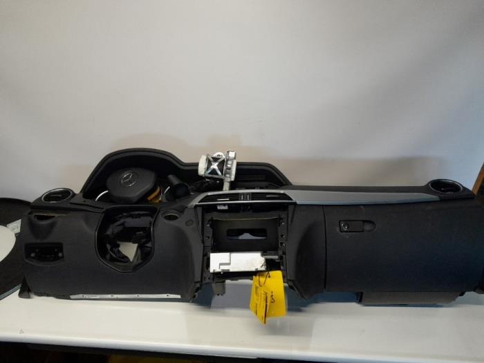 Airbag set+module from a Mercedes-Benz C (W204) 1.8 C-180 CGI 16V 2012