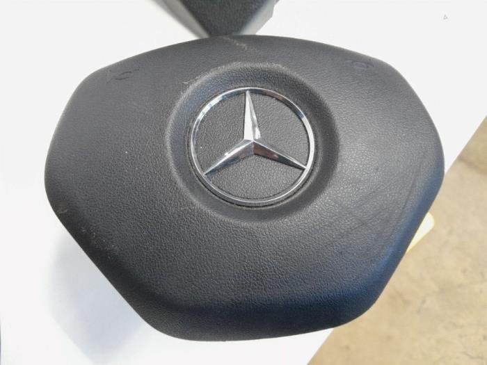 Airbag Set+Modul van een Mercedes-Benz C (W204) 1.8 C-180 CGI 16V 2012