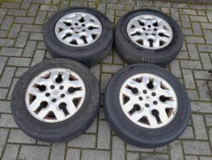 Used Sport rims set + tires Renault Kangoo/Grand Kangoo (KW) 1.6 16V Price on request offered by Reclycar De Boer BV