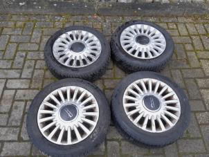 Used Sport rims set + tires Fiat 500 (312) 1.2 69 Price on request offered by Reclycar De Boer BV