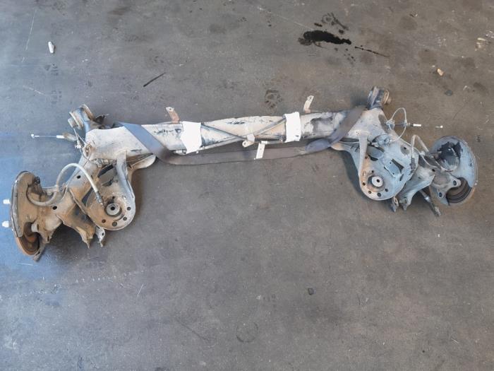 Gebrauchte Hinterachse Vorderradantrieb Honda Insight (ZE2) 1.3 16V VTEC Preis € 78,75 Margenregelung angeboten von Reclycar De Boer BV