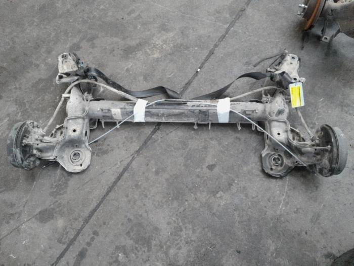 Gebrauchte Hinterachse Vorderradantrieb Citroen C3 (SX/SW) 1.2 Vti 12V PureTech Preis € 110,25 Margenregelung angeboten von Reclycar De Boer BV