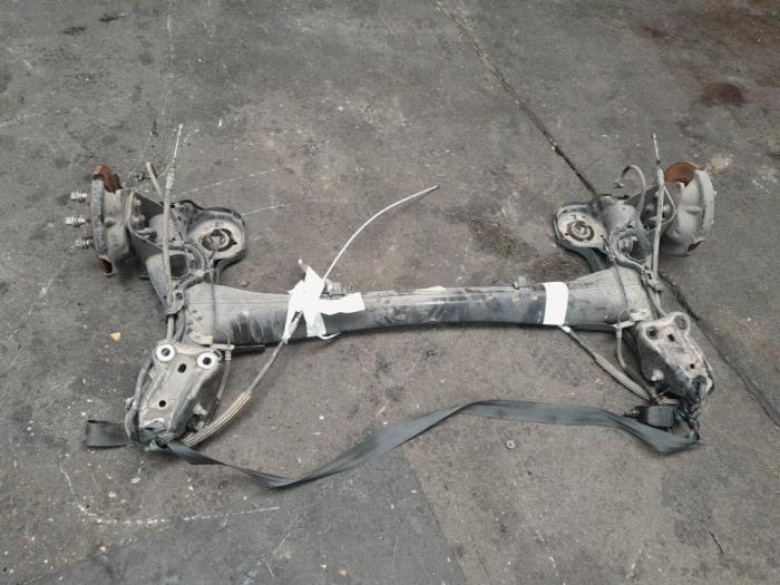 Gebrauchte Hinterachse Vorderradantrieb Opel Corsa F (UB/UH/UP) 1.2 Turbo 12V 100 Preis € 232,05 Margenregelung angeboten von Reclycar De Boer BV
