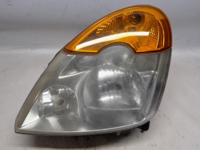 Używane Reflektor lewy Renault Modus/Grand Modus (JP) 1.6 16V Cena € 42,00 Procedura marży oferowane przez Reclycar De Boer BV