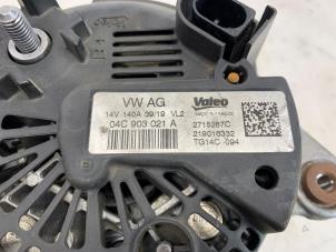 Dynamo van een Volkswagen Golf VII (AUA) 1.5 TGI Evo 16V 2020
