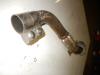 Exhaust front section from a BMW 3 serie Compact (E36/5) 318 tds 1997