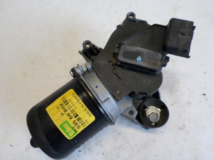 Front wiper motor from a Peugeot 1007 (KM) 1.4 HDI 2007